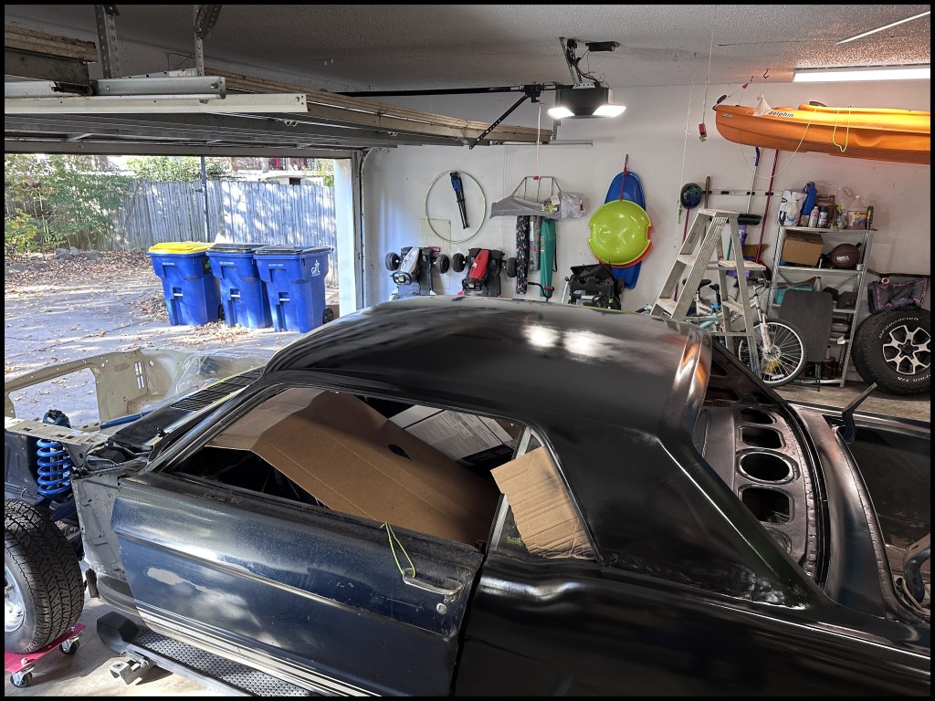 Driver-side view prior to door removal.